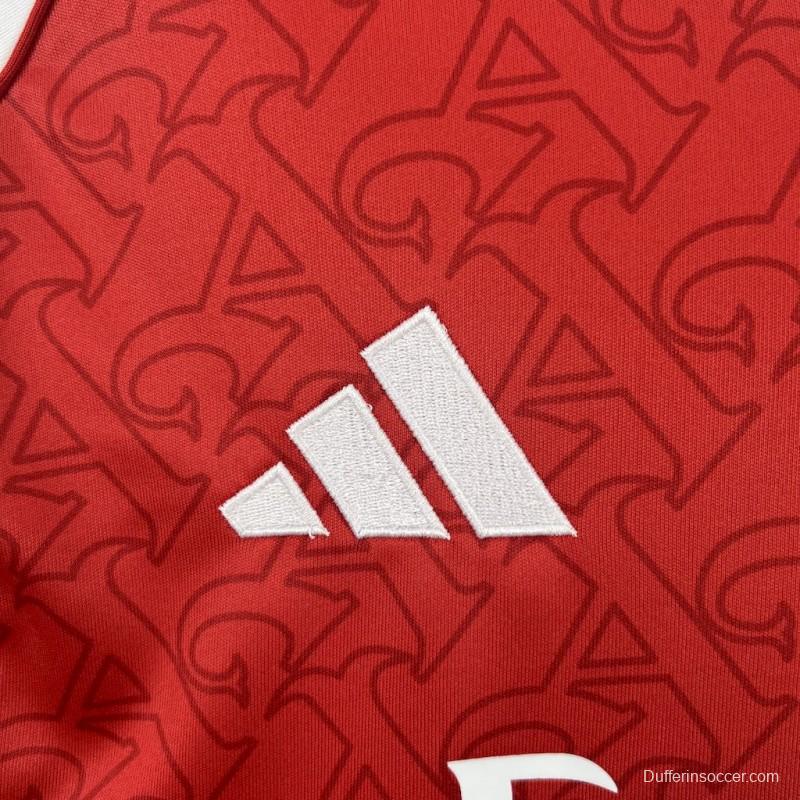 2025/26 Arsenal Home Women Jersey