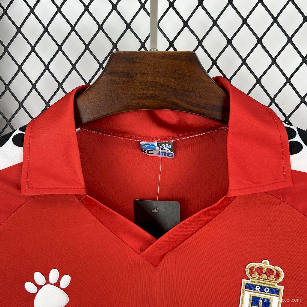 Retro 1990/91 Real Oviedo Away Jersey