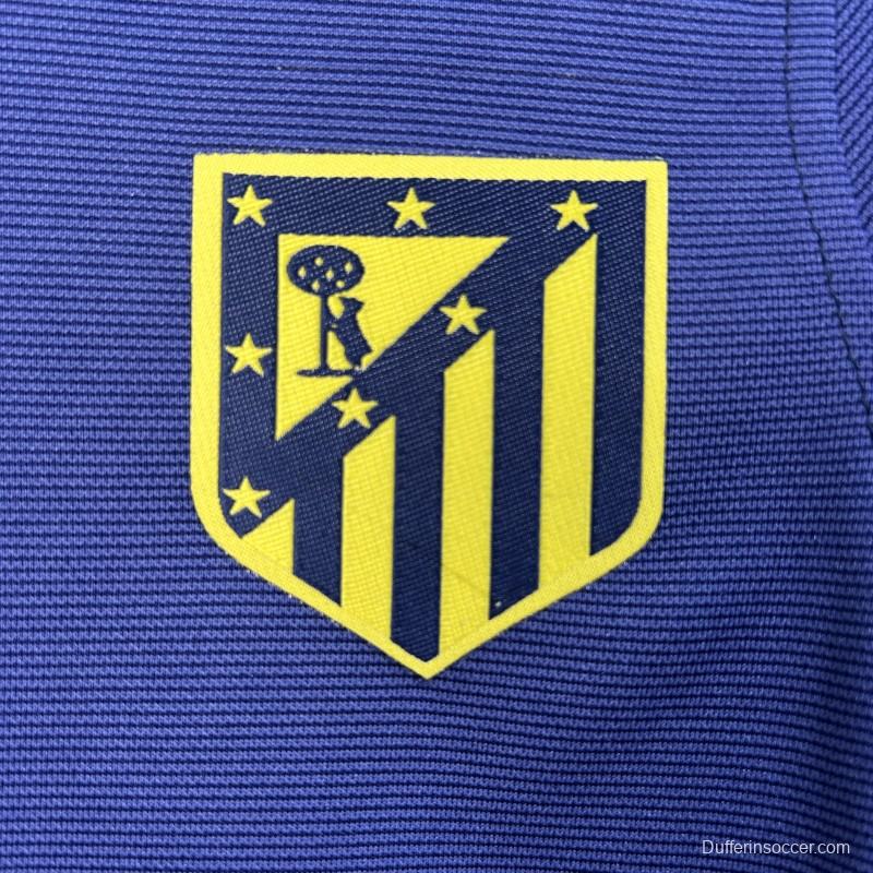 25/26 Kids Atletico Madrid Away Size 16-28 Jersey