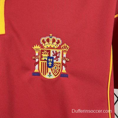 Retro 1998 Spain Home Jersey