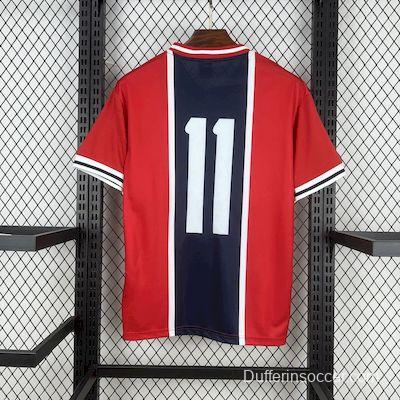 1975 Paris Saint-Germain Away （11Number）Retro Jersey