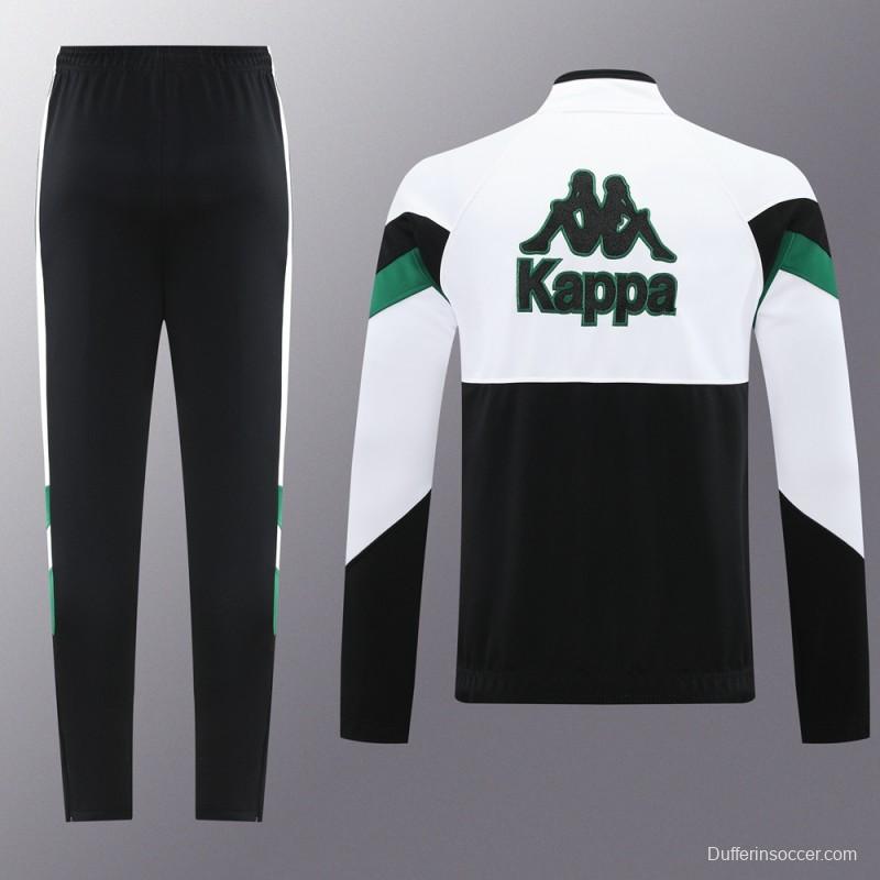 25/26 Real Betis WHITE/Black/Green Full Zipper Jacket + Long Pants