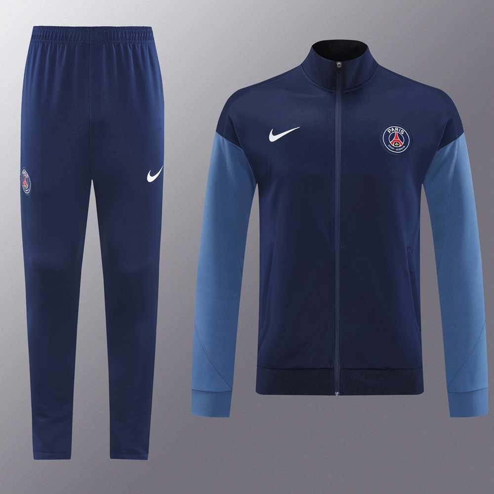 25/26 PSG Navy Full Zipper Jacket + Long Pants