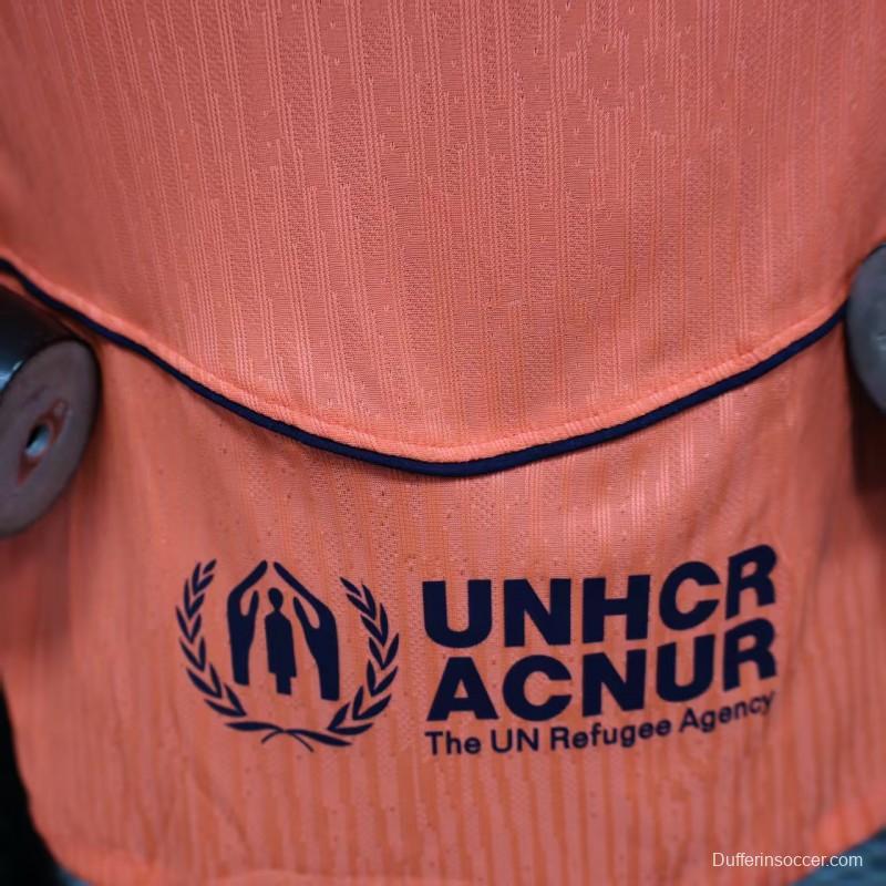 Player Version 25/26 Barcelona Third  Orange Jersey