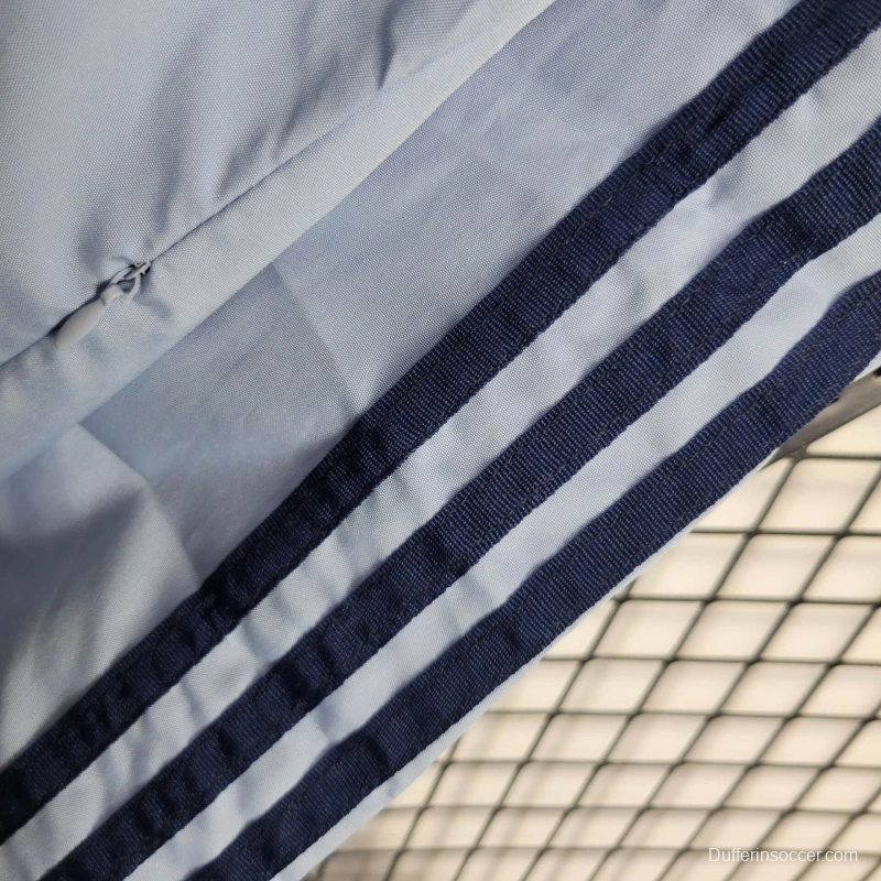 2025 Argentina Jacket Blue Windbreaker