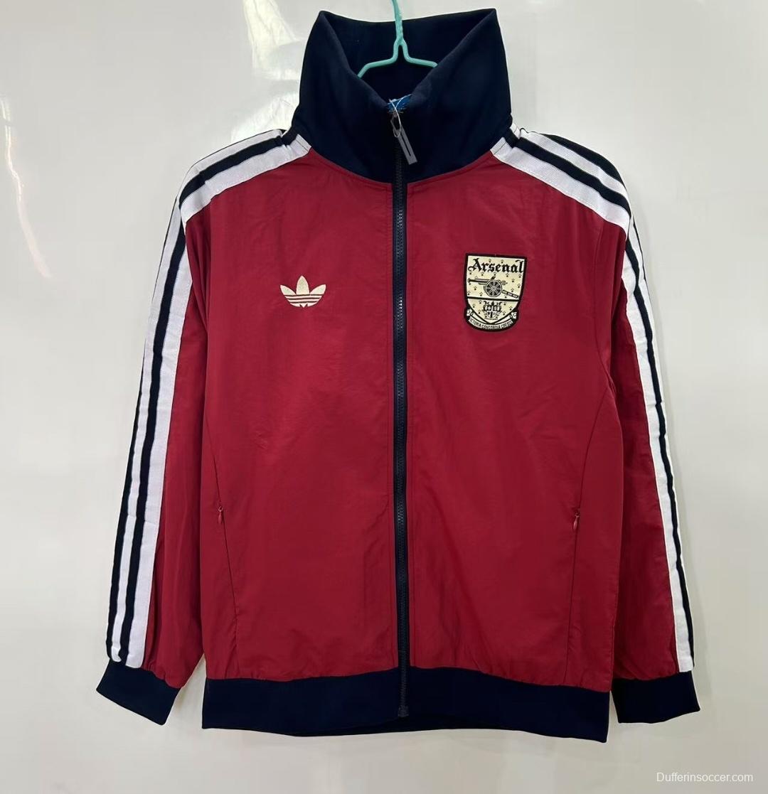 25/26 Arsenal Wine Windbreaker
