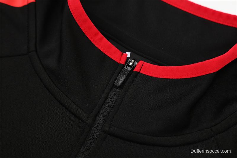 Retro 05/06 AC Milan Black Half Zipper Jacket