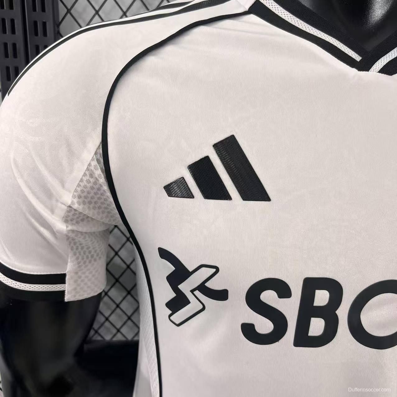 25/26 Player Version Fulham Home Jersey