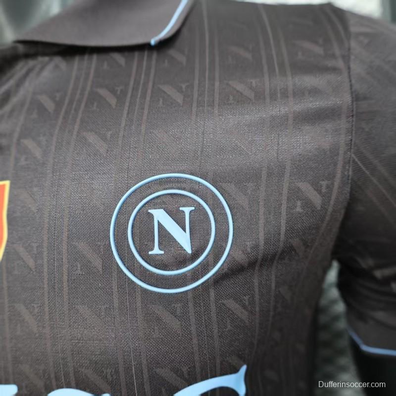 Player Version 25/26 Napoli Third Black Jersey