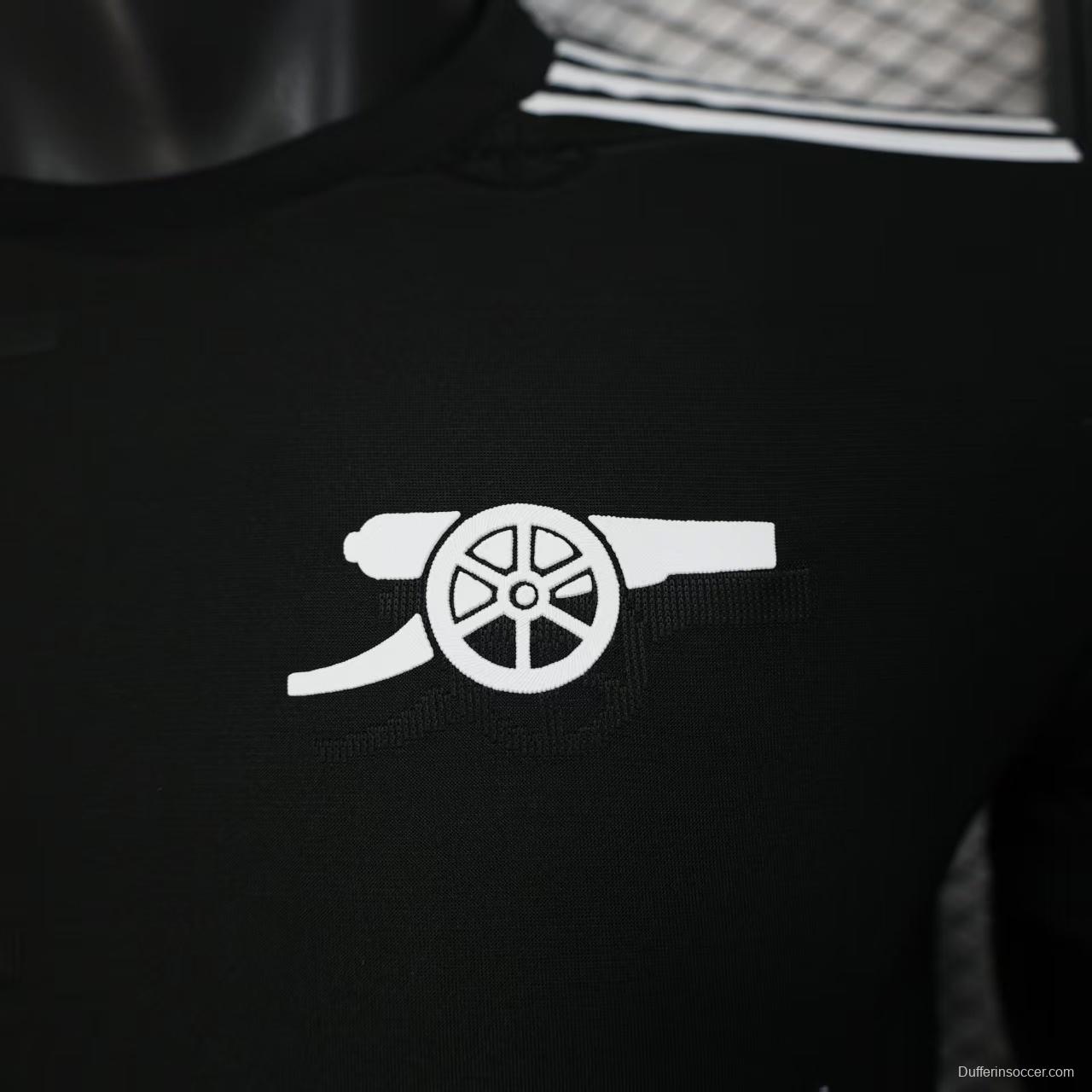 Player Version 25/26 Arsenal Black Pre-Match Jersey