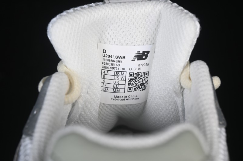 New Balance 204 Series Retro Breathable Casual Sports Running Shoes - U204LSWB