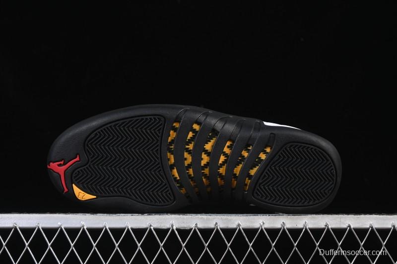 Nike Air Jordan 12 Retro Taxi Gold Buckle Basketball Shoes - CT8013-117