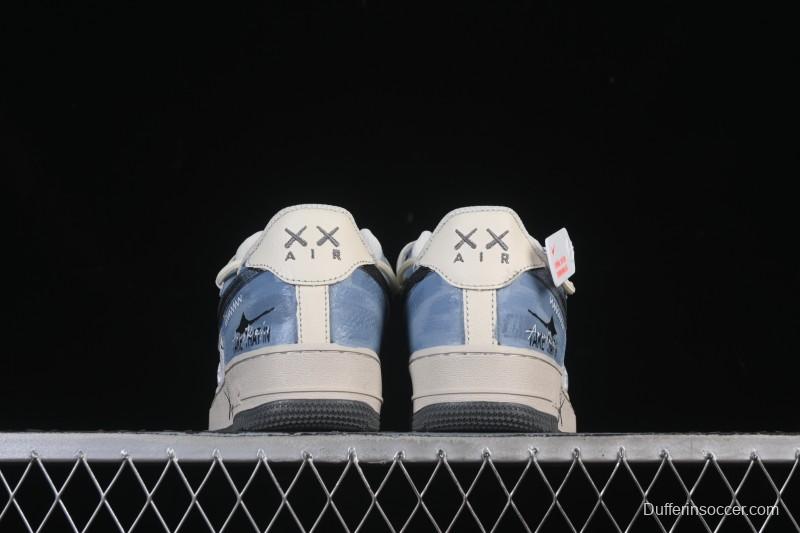 Nike Air Force 1'07 Low The Age of Cracks Hand-Drawn Graffiti Casual Sports Shoes - KS6896-555