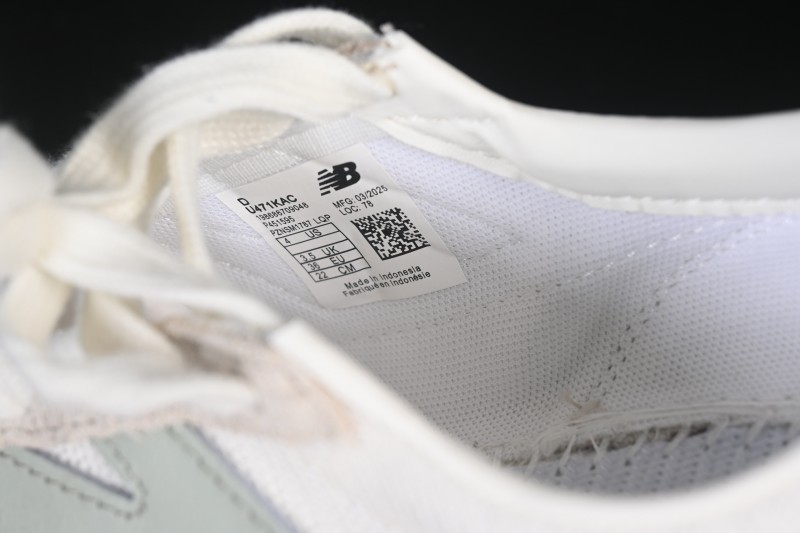 New Balance 471 Series Fabric and Leather Lifestyle Casual Shoes - U471KAC