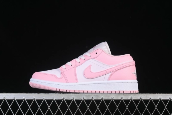 Nike Air Jordan 1 Low AJ1 Pearl Pink Low-top Casual Sneakers - 553560-614
