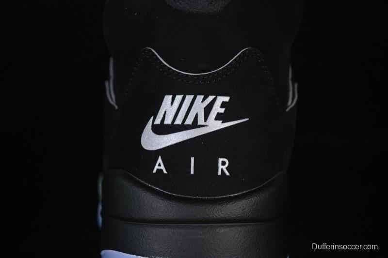 Nike Air Jordan 5 Black Metallic Reimagined Retro Basketball Shoes - HF3975-001