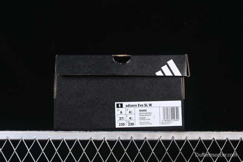Adidas Adizero Evo SL Running Shoes with Ultra-Lightweight and Breathable Design - JS4456