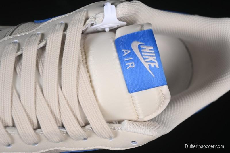 Nike Air Force 1 '07 Low LV Collaboration Mesh Panel Light Blue Low-Top Casual Sneakers - QW5836-025