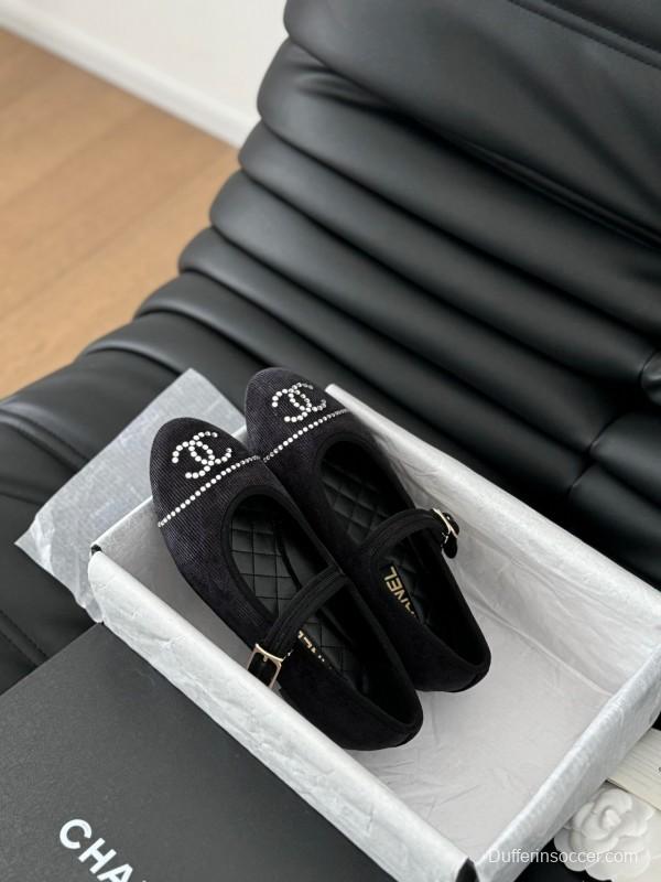 Chanel 2025 SS Runway Mary Jane Flats - LY00300