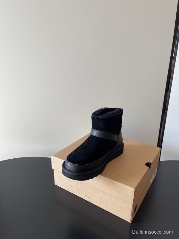 UGG 4512 Classic Buckle Flat Ultra Wool Anti-Slip Snow Boots - AS00290