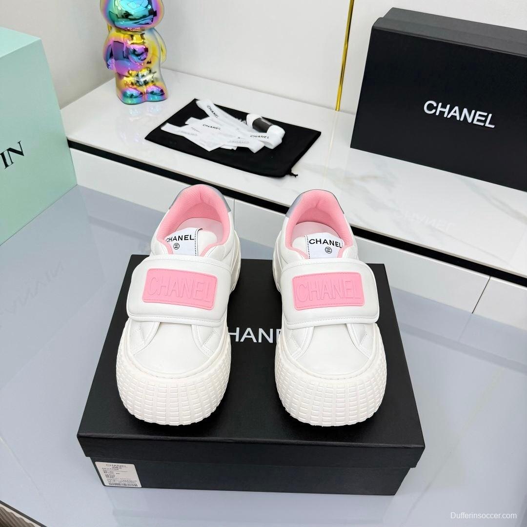 Chanel 2025 SS Panda Loafers Casual Sneakers - LY00330