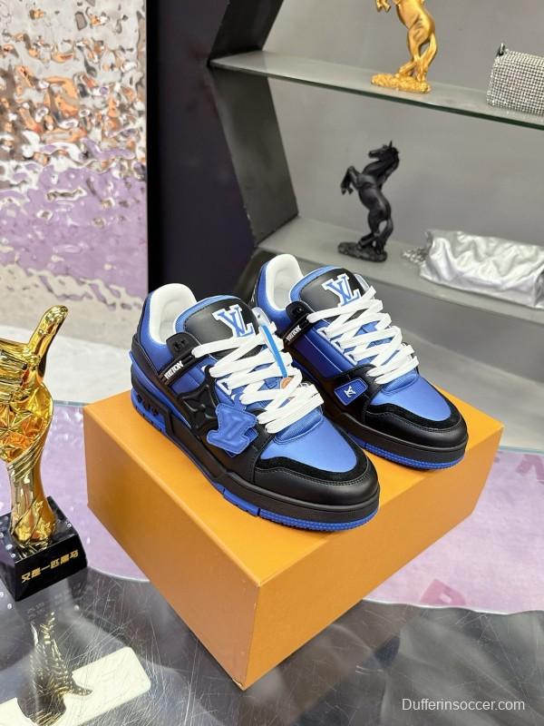 Louis Vuitton Trainer Series Couple Casual Sneakers Skate Shoes - AS00400