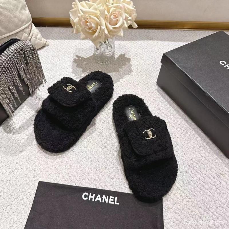 Chanel 2025 SS Slingback Loafers with Lock Buckle - LY00250