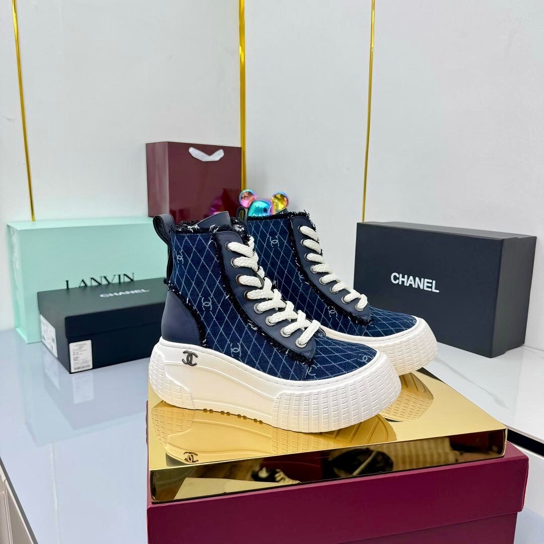 Chanel 2025/SS Short Boots Essential Autumn Winter Item - LY00380