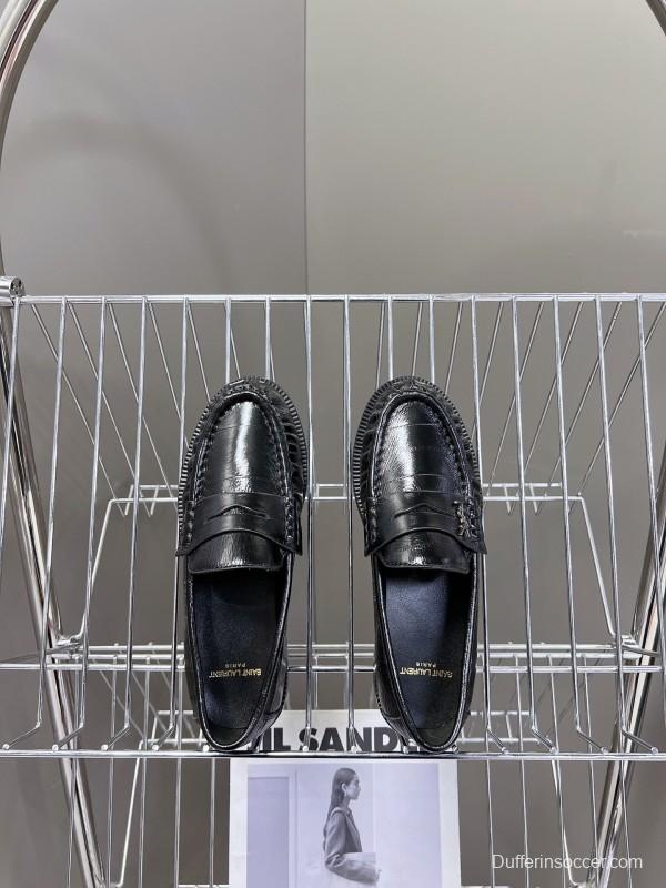Saint Laurent 2025/SS Classic Loafer Flats - KFY00350