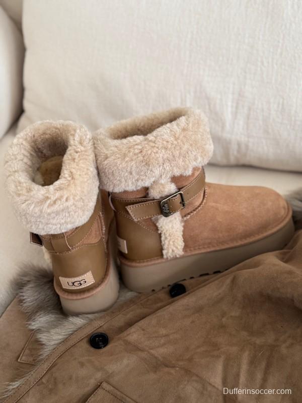 Adidas Curly Hair Platform Little Knight Boots - AS00340