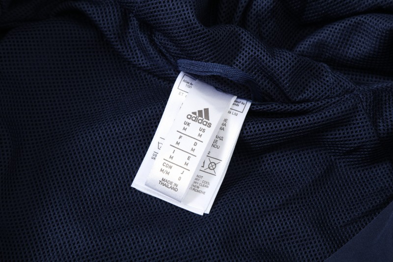 2025 Adidas Royal Blue Half Zipper Jacket+Long Pants S-2XL
