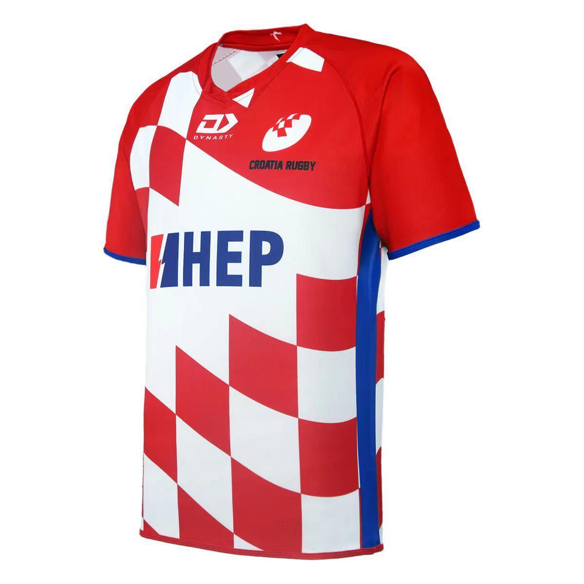 2026 Croatia Red and White Checkerboard Pattern Jersey