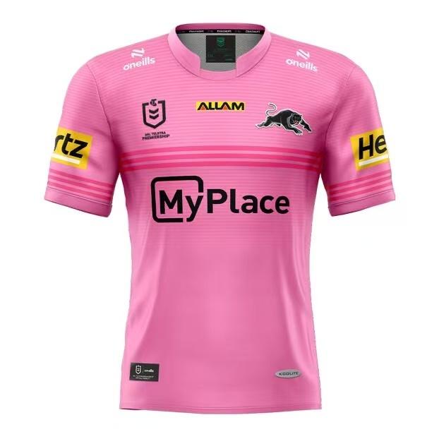 25/26 Penrith Panthers Pink with Gradient Horizontal Stripes Jersey