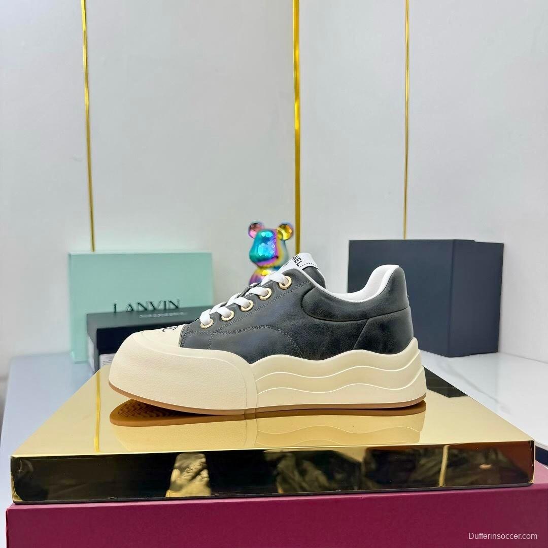 Chanel 2025/SS Small Fragrance Loafers Panda Shoes Original Calfskin - LY00310