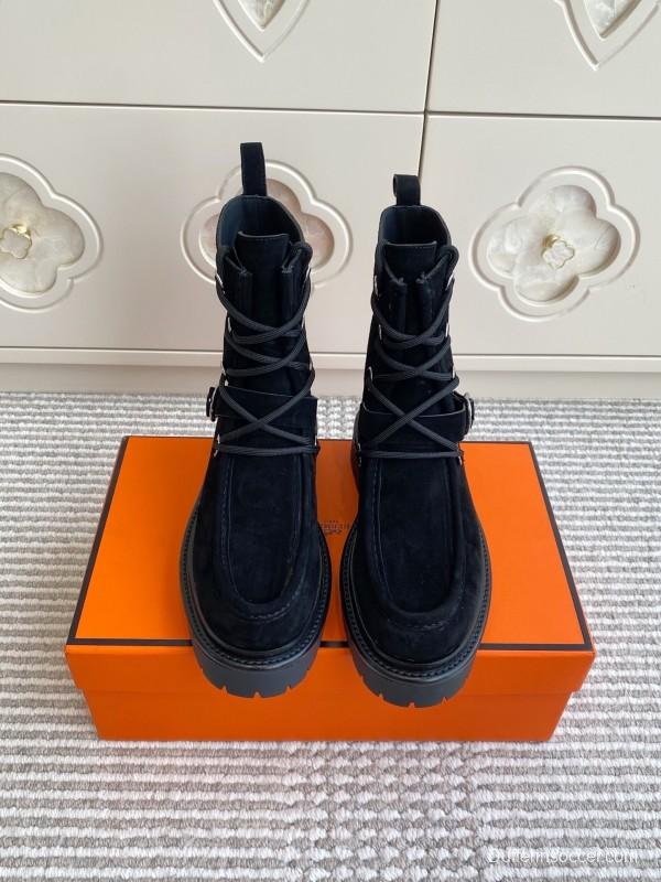 H Classic Boots 2025/SS Autumn Winter New Arrival Equestrian Style Timeless Design - LY00400
