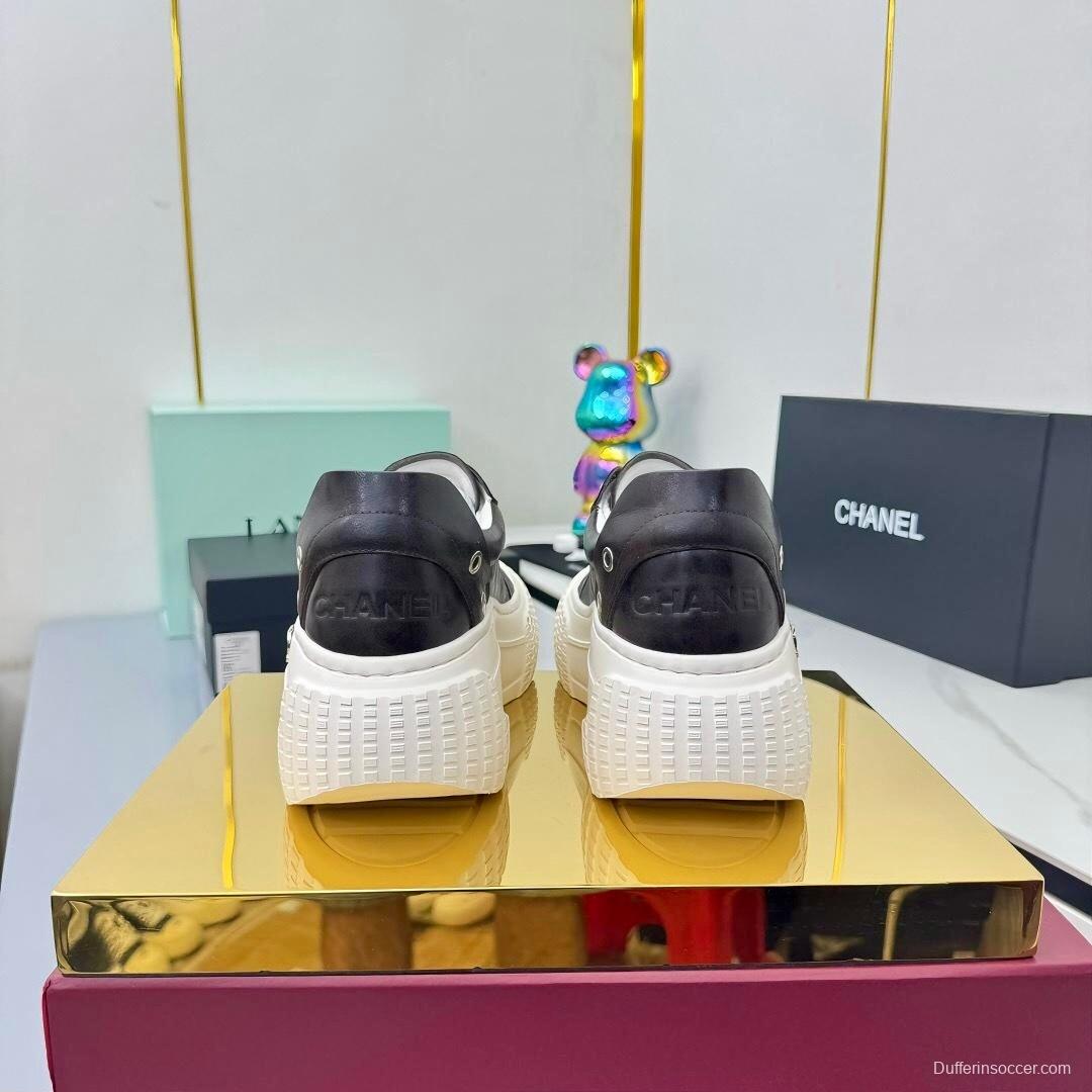 Chanel 2025 SS Panda Loafers Fashion Sneakers - LY00330