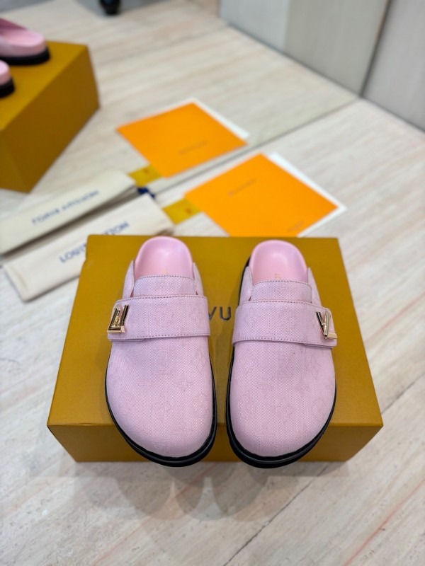 Louis Vuitton 2025 SS Monogram Sandals Couple Edition - KFY00280