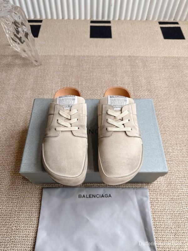 Balenciaga Birkenstock Boston Soft Footbed Platform Sandals - AS00260