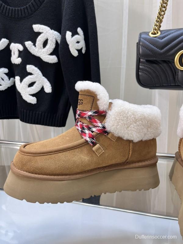 UGG Fluff Yeah Slide Platform Slippers - MJ00280