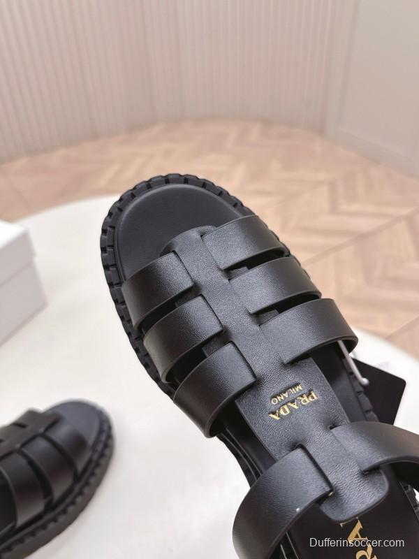 Prada Spring/Summer 2025 Low-Top Sandals Roman Platform - LY00290