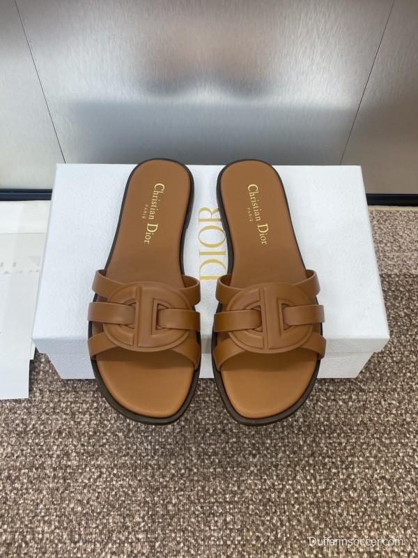 Dior D-Club Jelly Color Hollow Layered Cross Strap Women Sandals - KFY00280