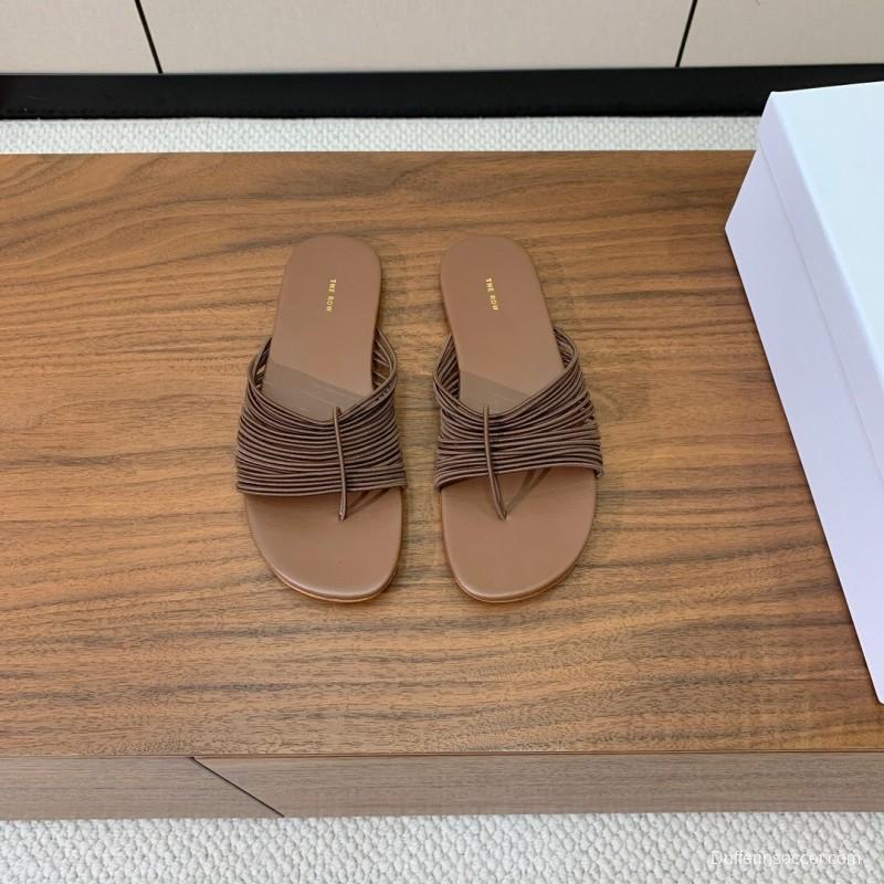 The Row Roman Net Sandals 2025 SS Minimalist Design - KFY00210