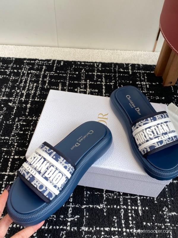 Dior Spring Summer 2025 Latest Ultra-Light Foam Sole Beach Sandals - KFY00260