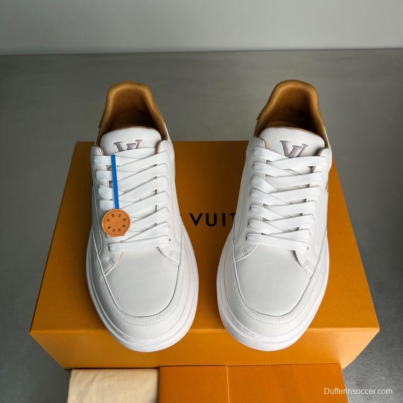 Louis Vuitton Beverly Hills Low-Top Fashion Sneakers Unisex Couple Style - YC