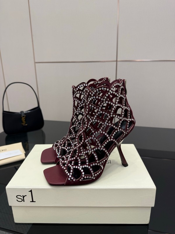 Sergio Rossi Mermaid Sandals 2025 SS Collection - KFY00470