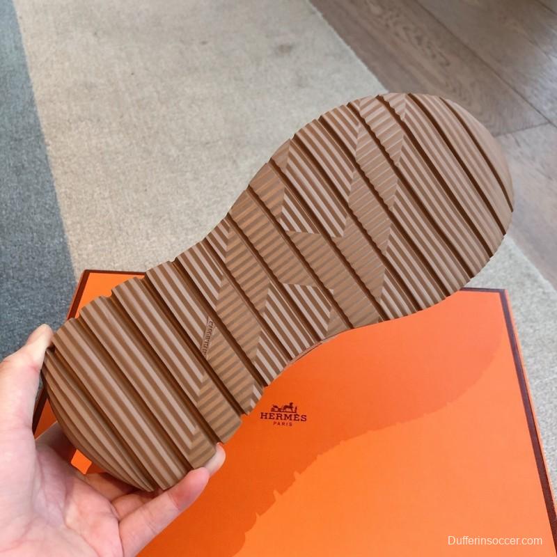 H Boot-Type Early Spring New Arrivals with Classic British Color Blocking Design - AS00380