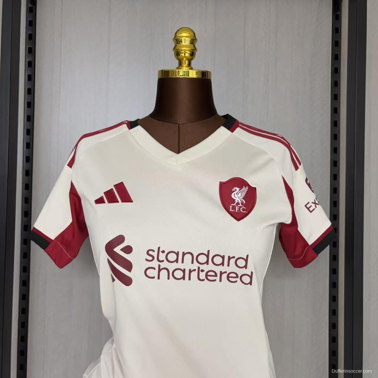 25/26 Women Liverpool Away Jersey