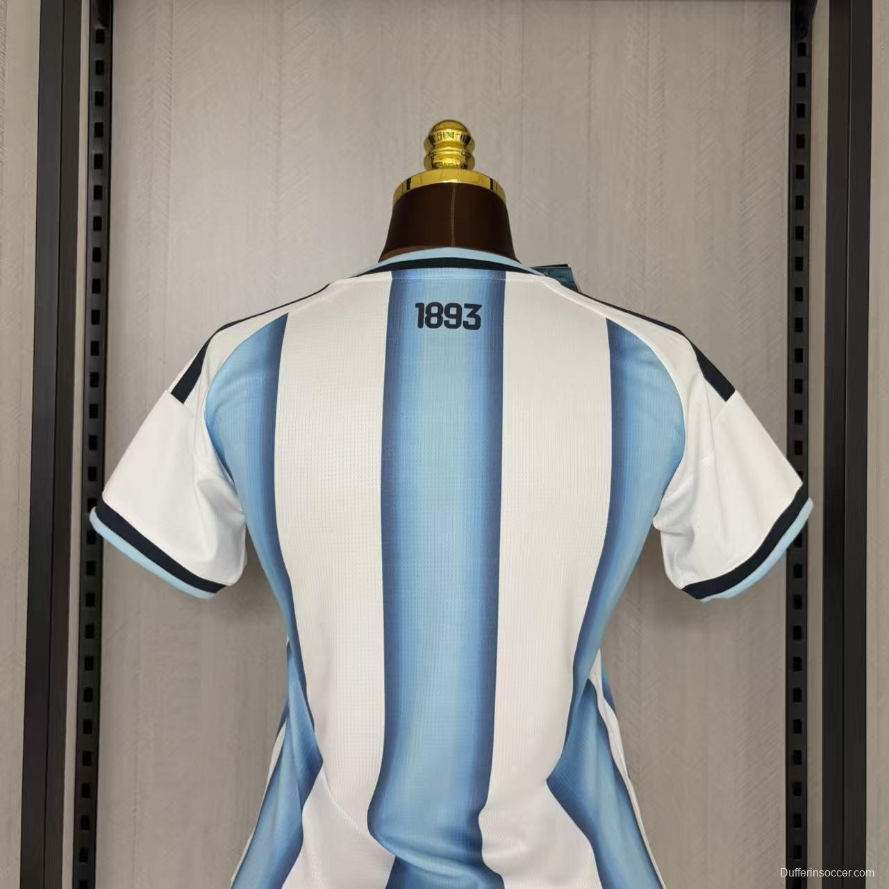 2026 Women Argentina Home Jersey