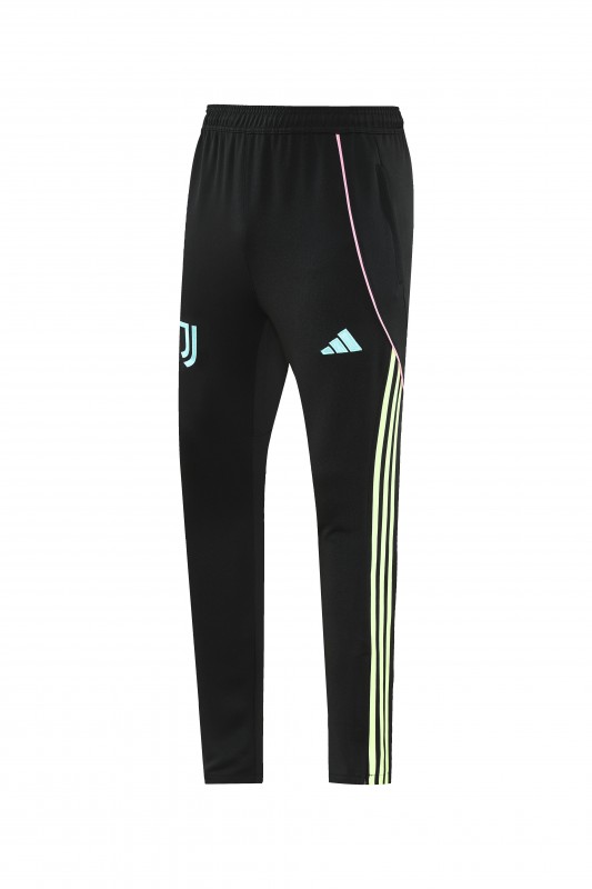 25/26  Juventus Black  Full zipper Jacket Tracksuit+ long pants