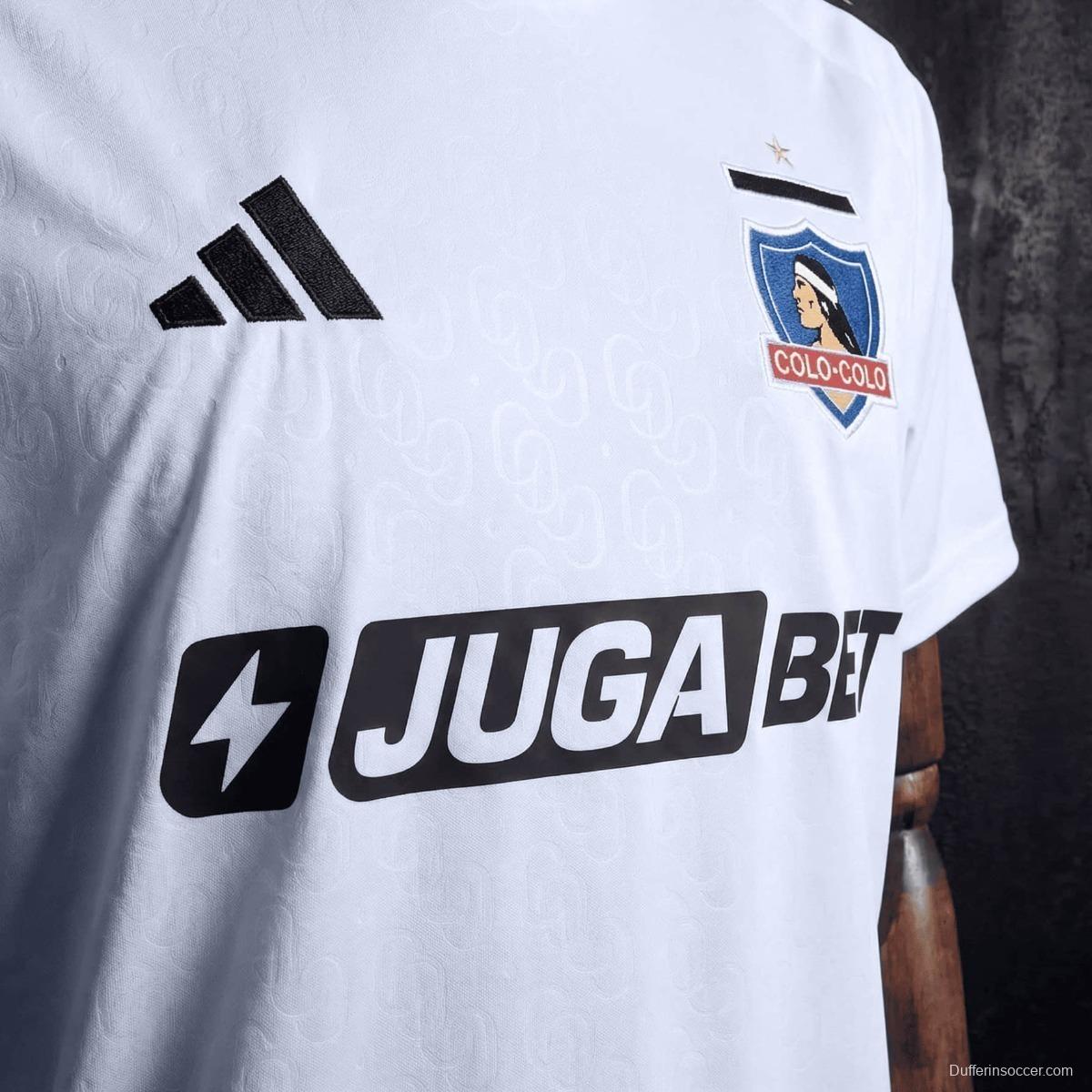 26/27 Colo Colo Home White Jersey